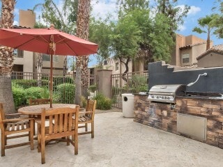 Poolside BBQ Gas Grills - The Allison Condominiums