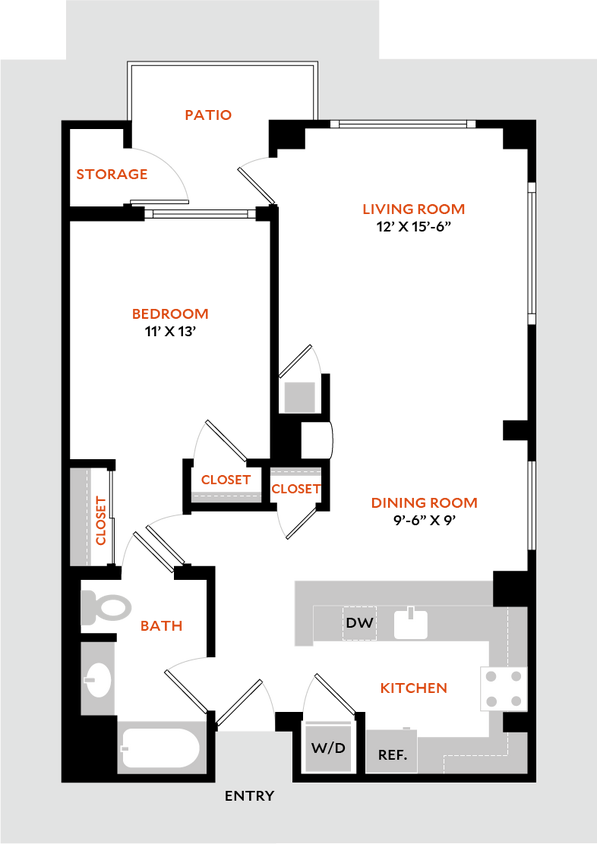 Floor Plan - Plan 1C