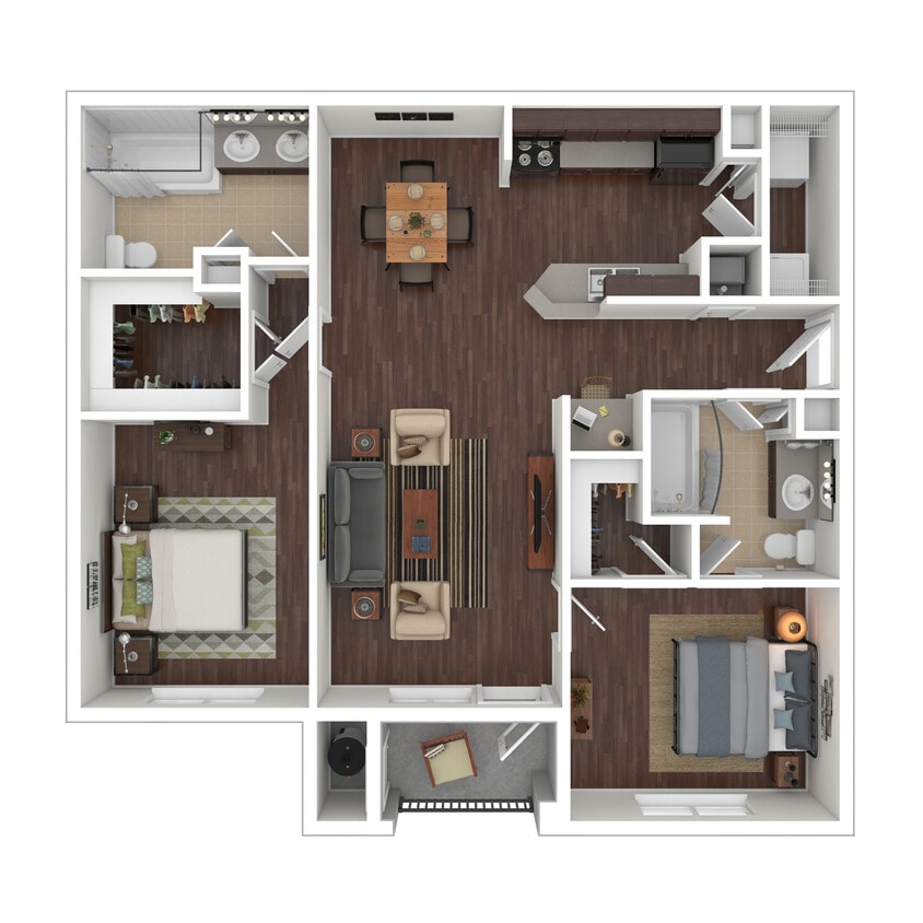 Floor Plan - 2B