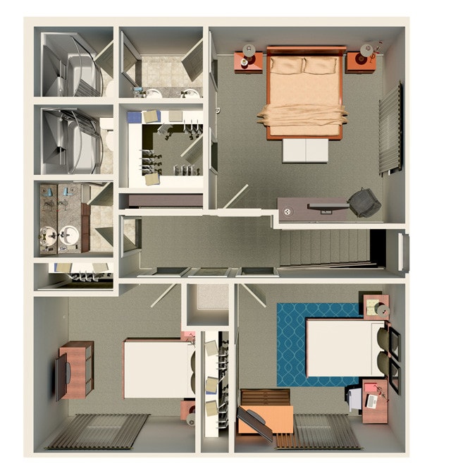 Floor Plan - The Oak