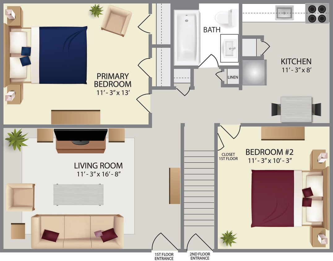 Floor Plan - Belmont Classic