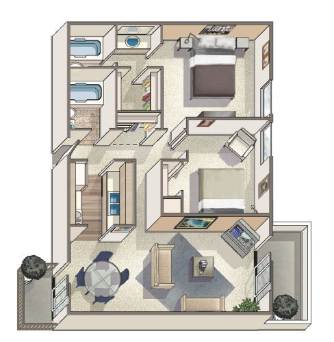 Floor Plan - Bar Harbor