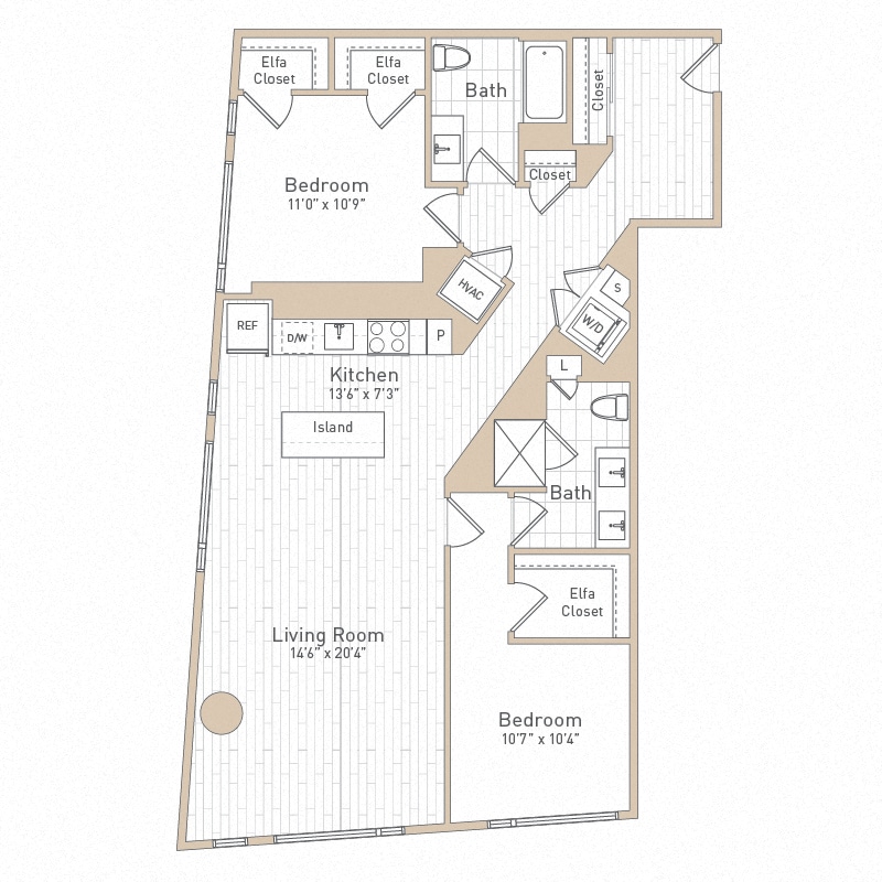 Floor Plan - B23B - Rise