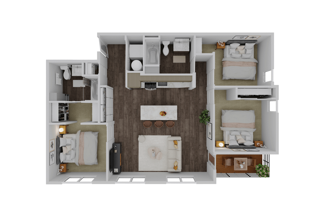 Floor Plan - The Grand Prix