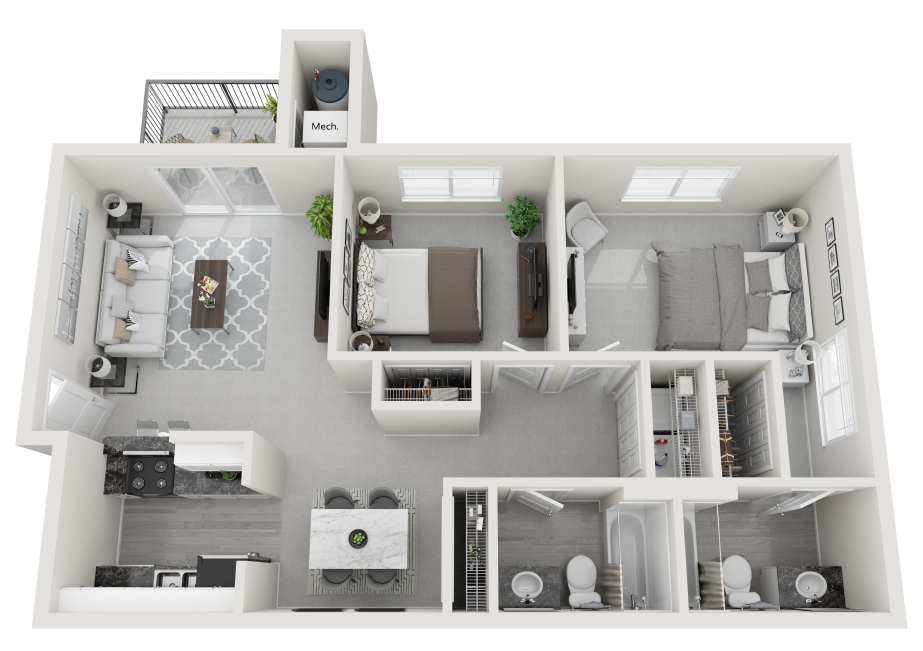 Floor Plan - The Pisces
