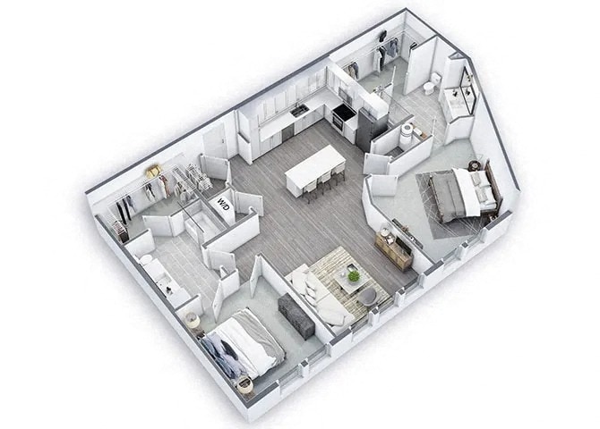 Floor Plan - Aria