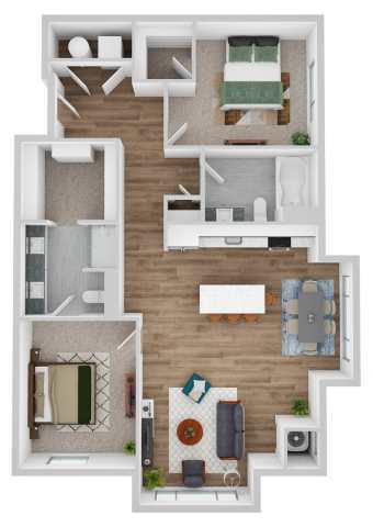 Floor Plan - Maine B
