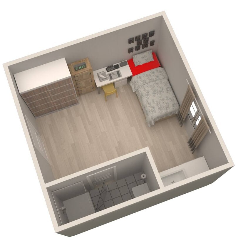 Floor Plan - Sudio - Premium