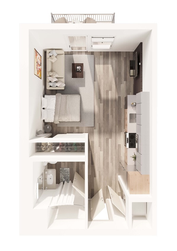 Floor Plan - STUDIO A