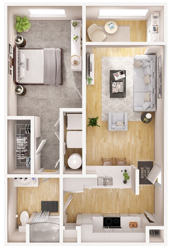 Floor Plan - 1C Renovation 3