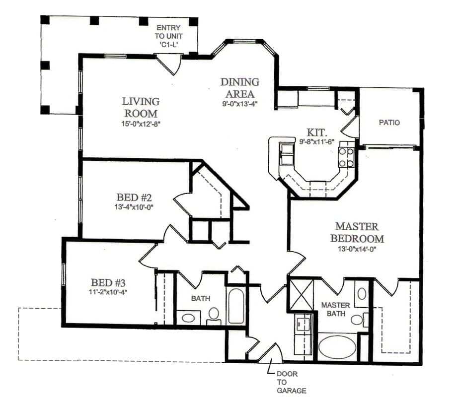 Floor Plan - Ridge J