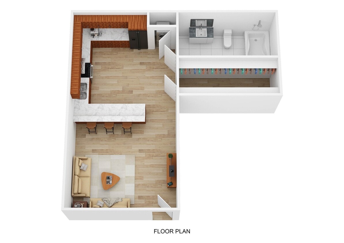 Hideaway Floor Plan - The Hideaway