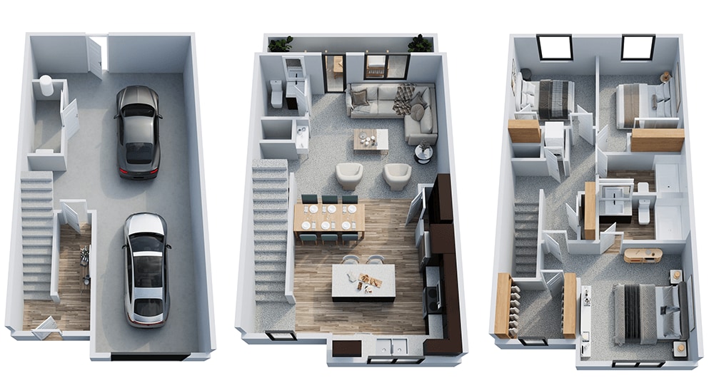 Floor Plan - Three Bedroom
