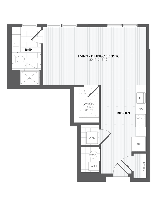 Floor Plan - Studio-D2