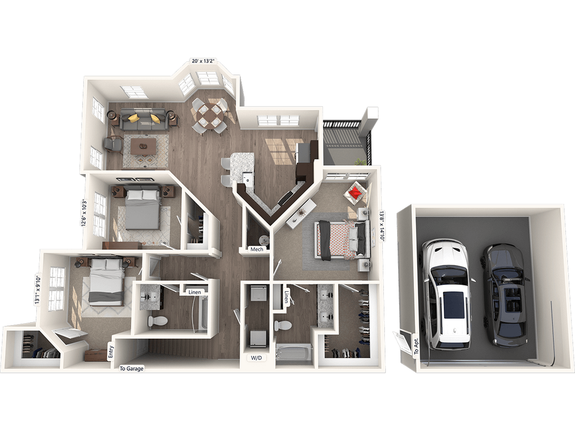 Floor Plan - C1-1338