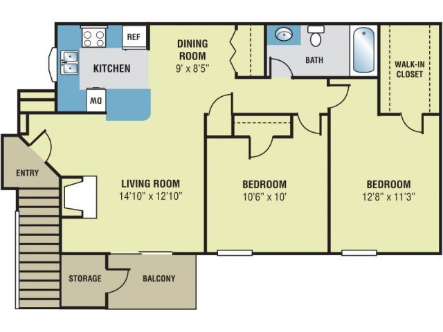 Floor Plan - Upgraded Cypress