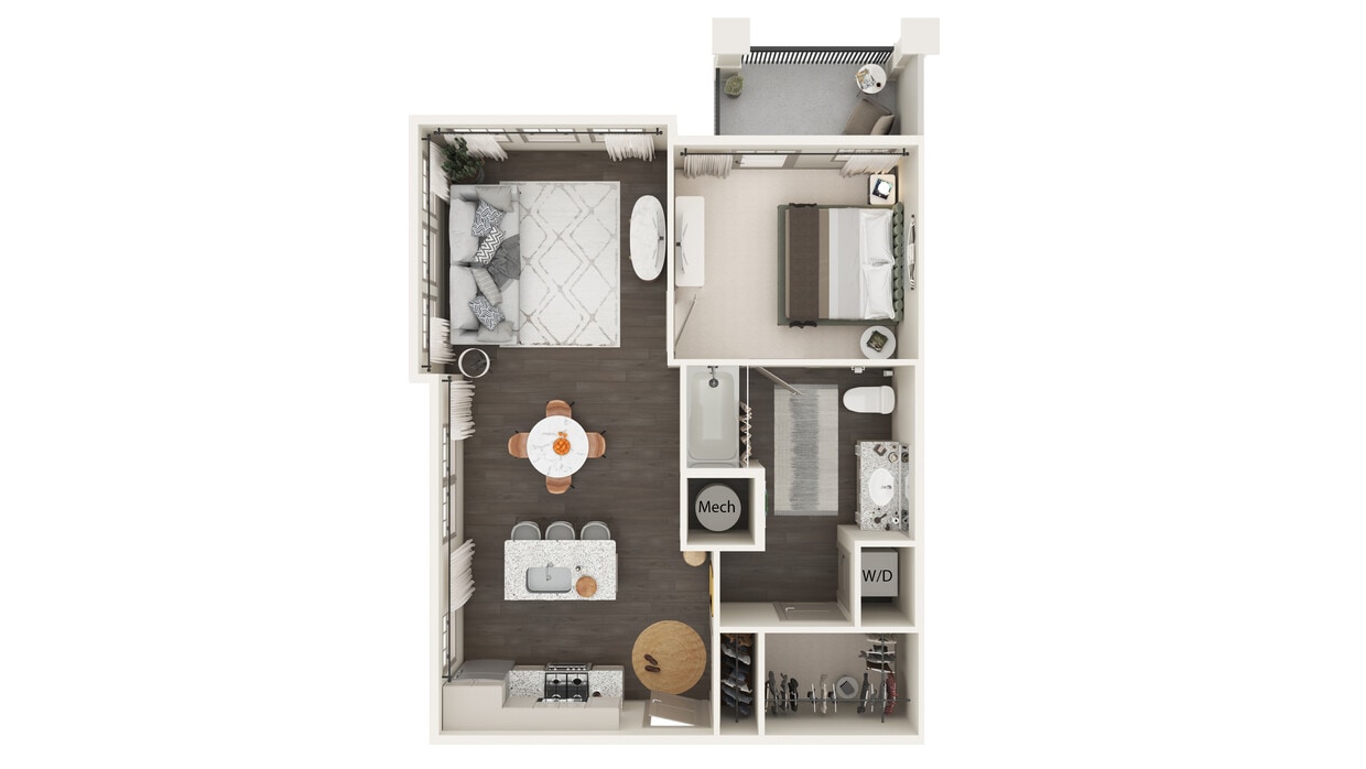 Floor Plan - The Baucom