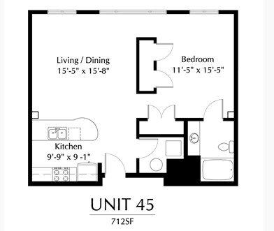 Studio Loft - U6 Urban One Bedroom