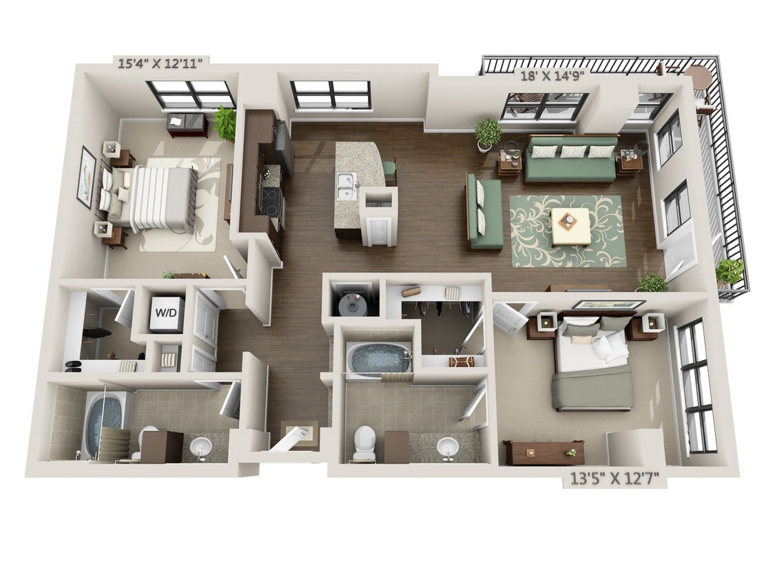 Floor Plan - Seek (B2H)