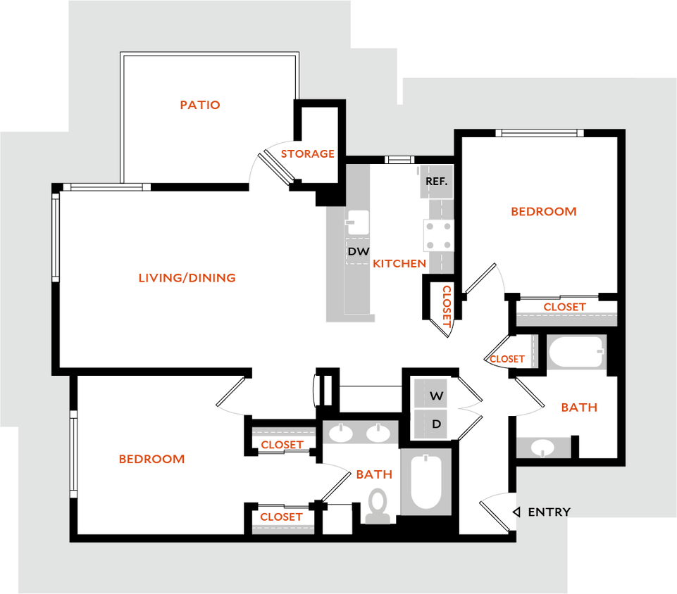 Floor Plan - Plan 2G