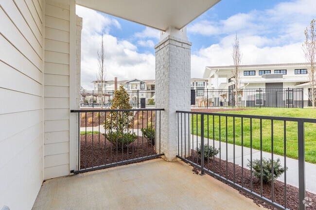 1BR, 1BA - A2 - 715SF - Patio - Farmhouse Apartments