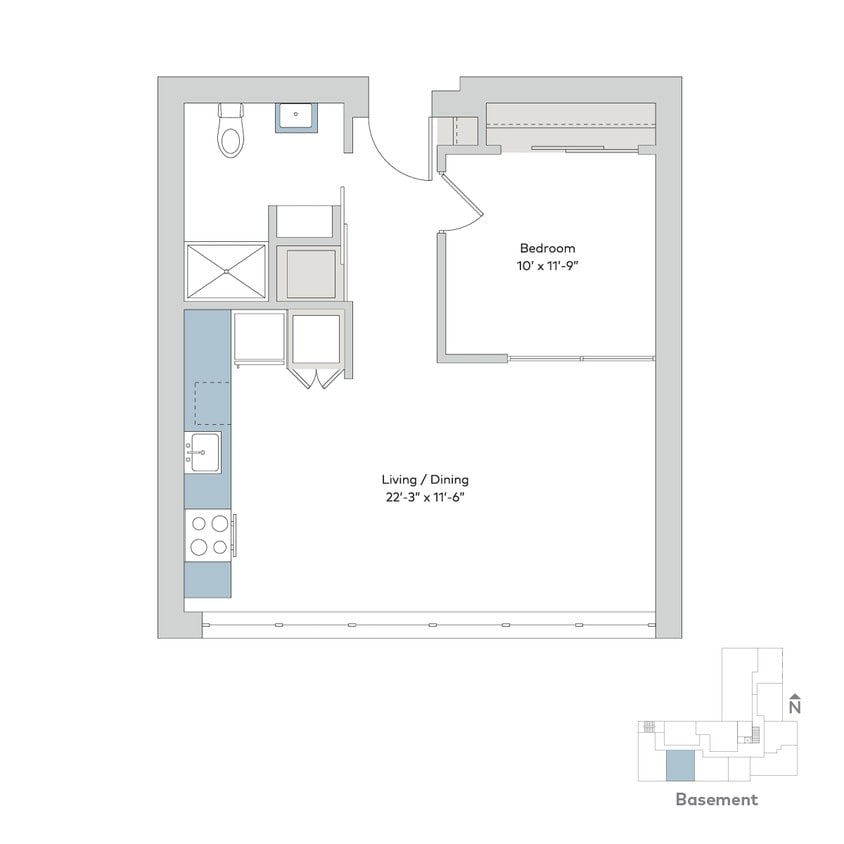 Floor Plan - 12e-1bB