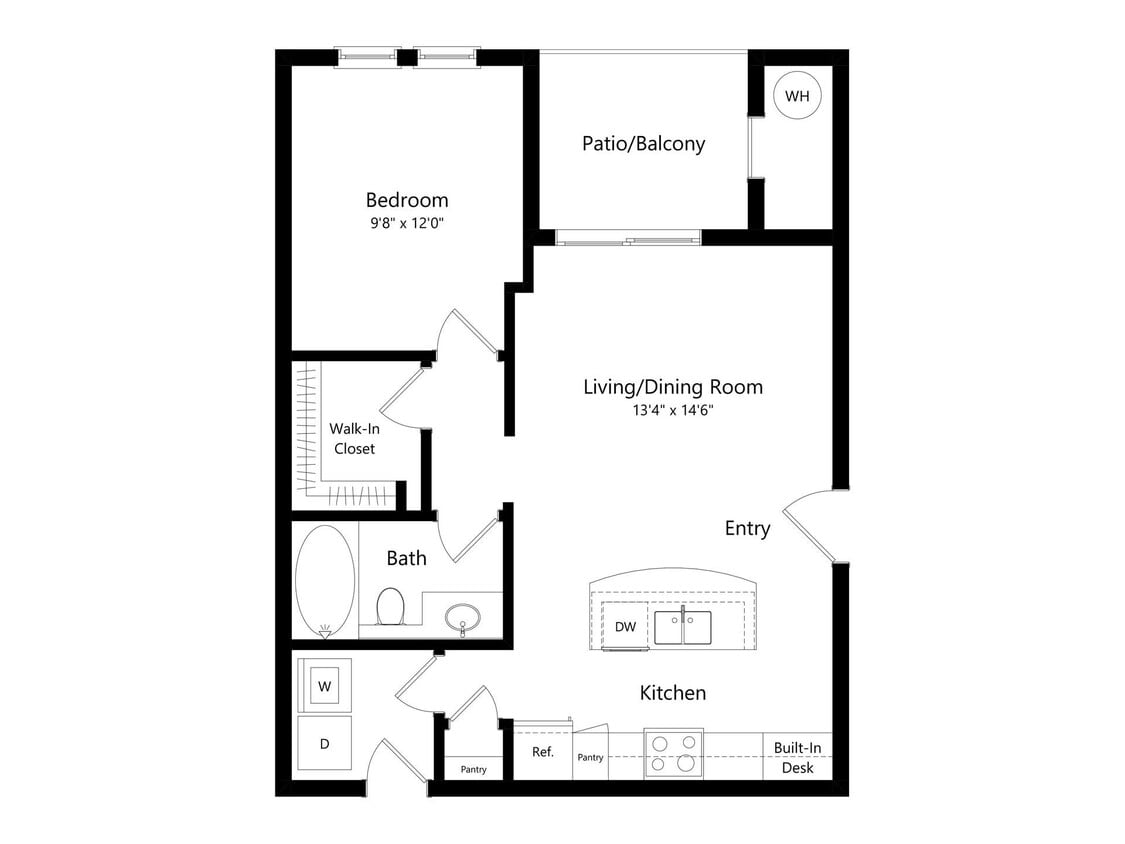 Floor Plan - A Basin