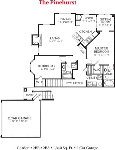 Floor Plan - Pinehurst