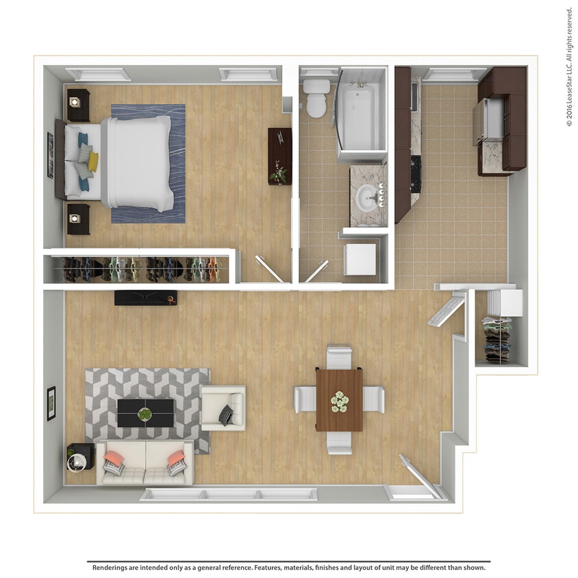 Floor Plan - The Crestmont
