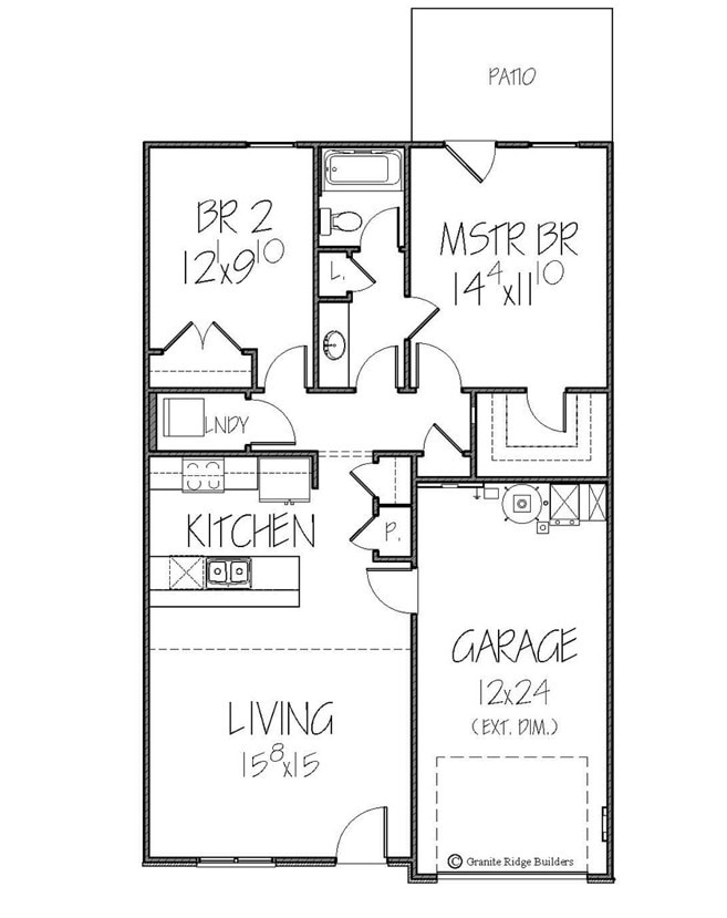 Floor Plan - Acadiawood