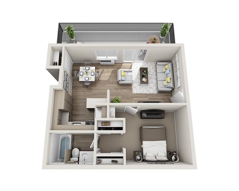 Floor Plan - Plan A1B