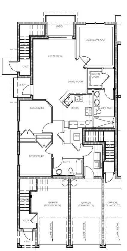 Bluegill First Floor Plan - Bluegill - Executive