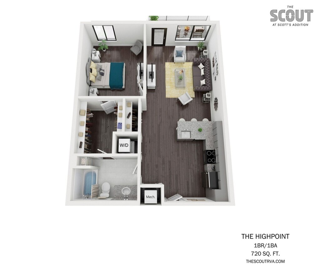 Floor Plan - The Highpoint 