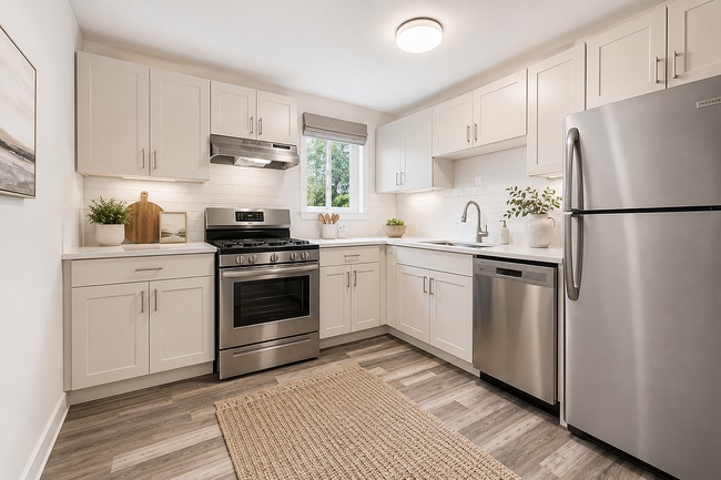 Kitchen - Hampton Apartments