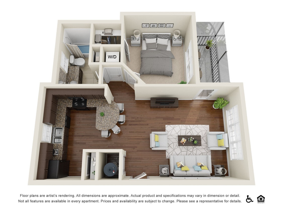 Blue Heron floor plan Sanctuary at Eagle Creek - Blue Heron