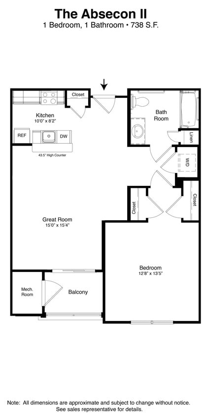 Floor Plan - Absecon II