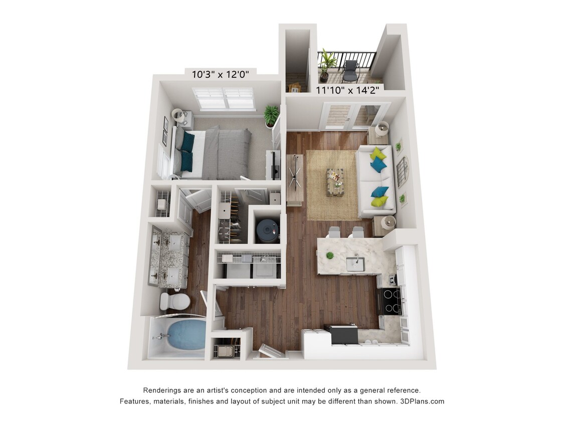 Floor Plan - The Carolina