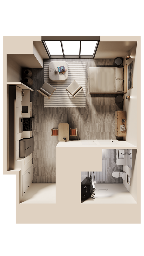 Floor Plan - East Studio City View C