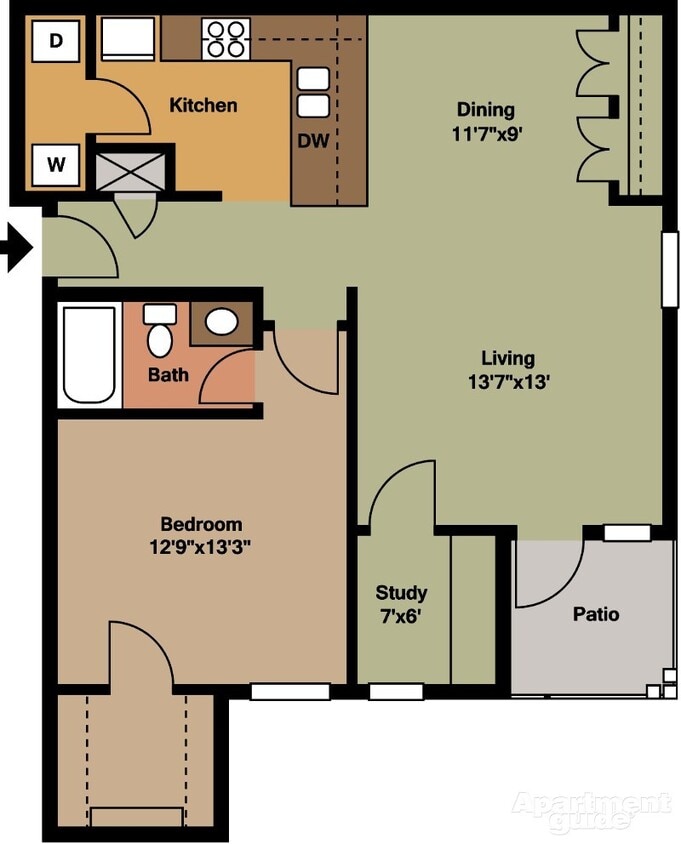 Floor Plan - The Pelican