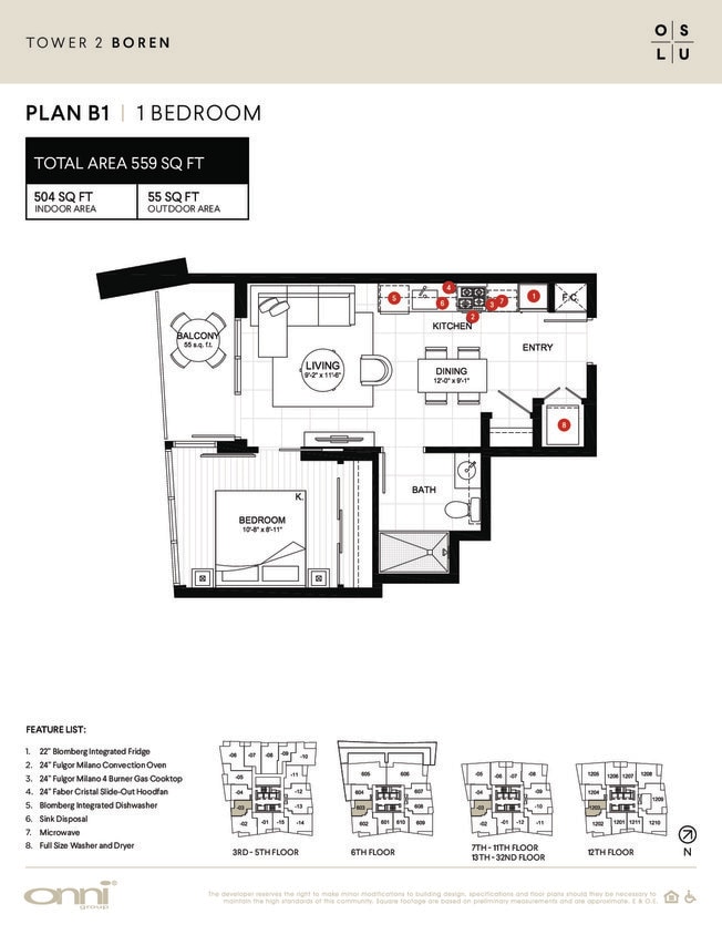 Floor Plan - Boren B1
