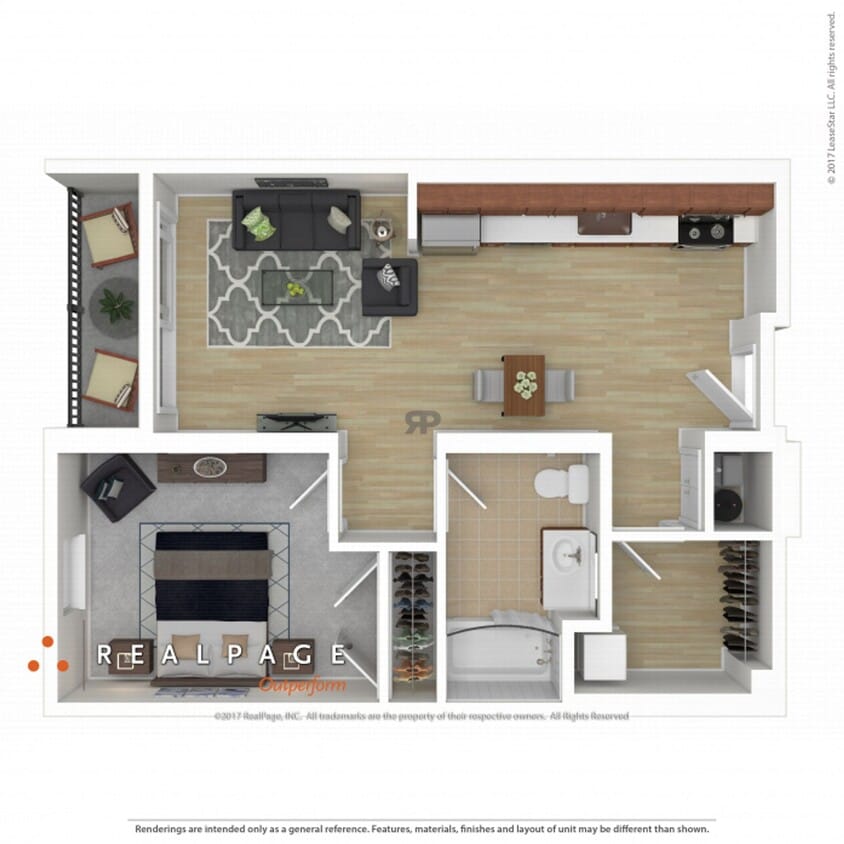 Floor Plan - Turquoise - 1st Floor