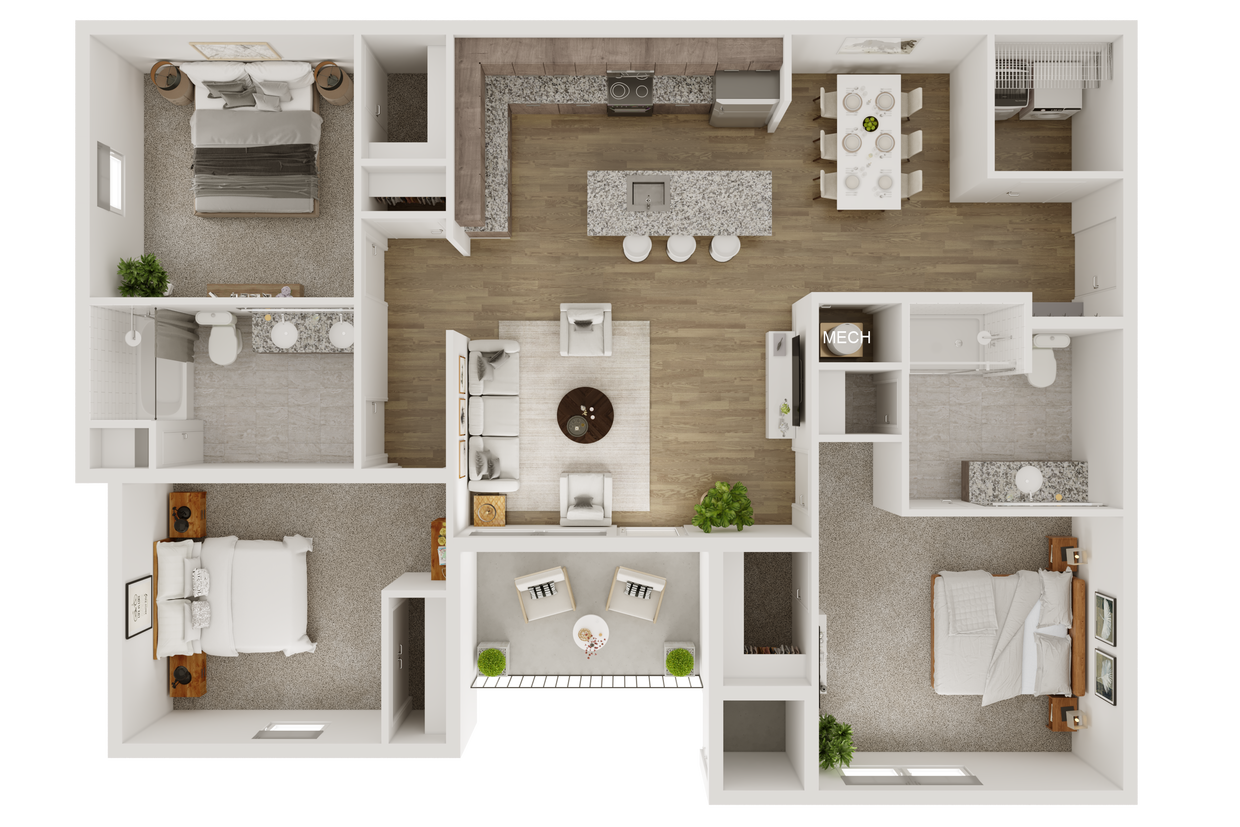 Floor Plan - The Laurel