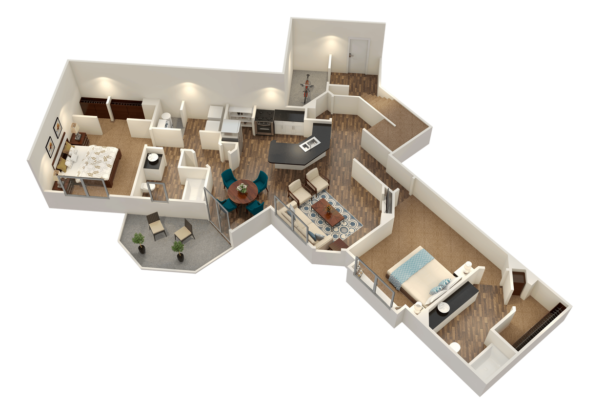 Floor Plan - Kit Carson