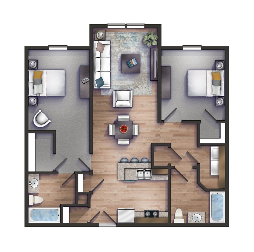 Floor Plan - The Palmer