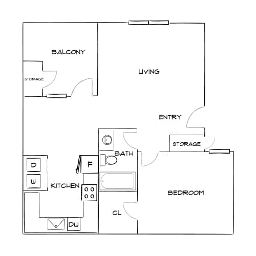 Floor Plan - Design 1A10