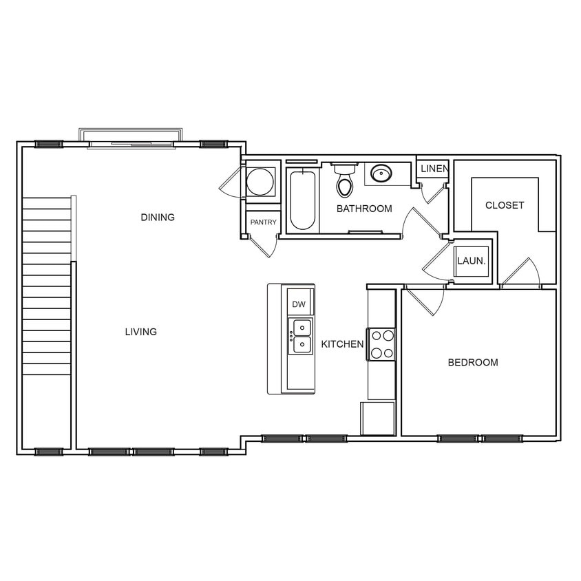 Capital Place at Southwood - Southwood IV - 1 Beds - 1 Baths - 915 Sq. ft. - Southwood IV