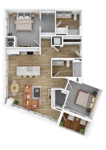 Floor Plan - Mesa (BLDG II)