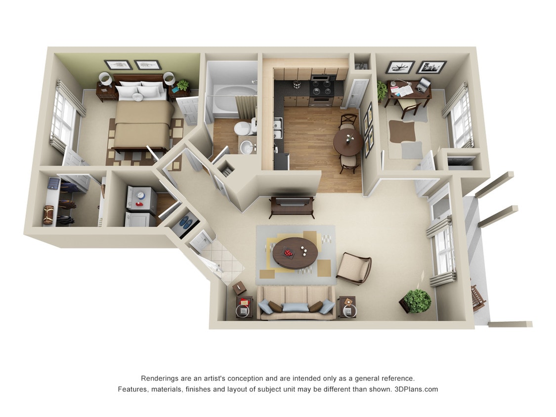Floor Plan - Grayson with Den