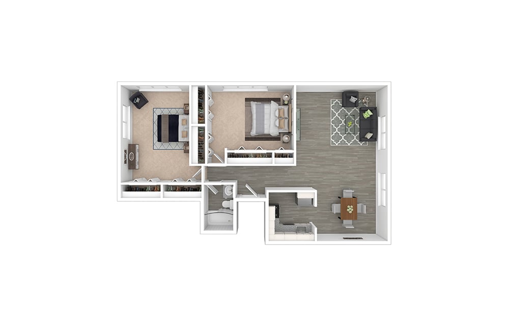Floor Plan - Gateway - Renovated