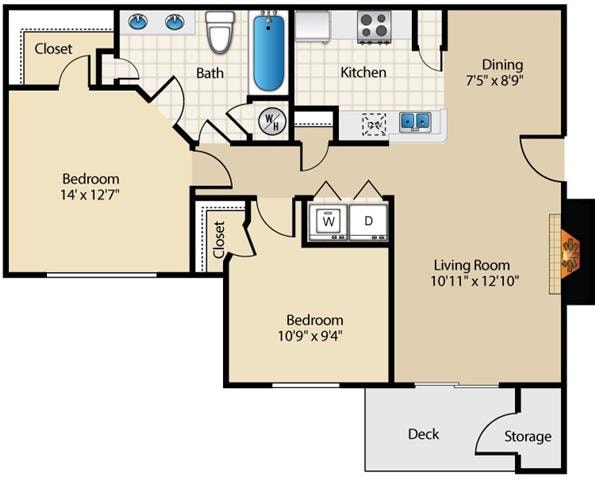 Floor Plan - Boxmere Renovated